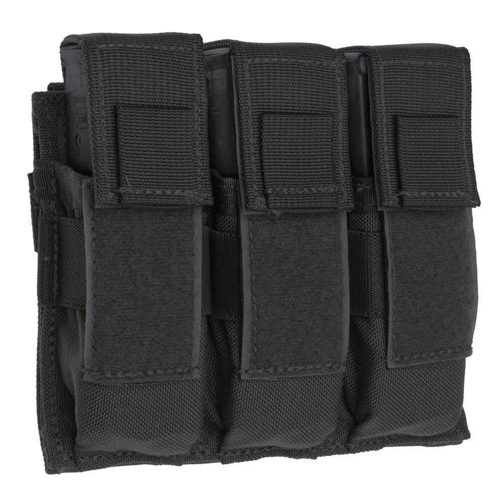 Holsters Sport Ridge Ready Series TacShield Triple Universal Pistol Molle Pouch BLK